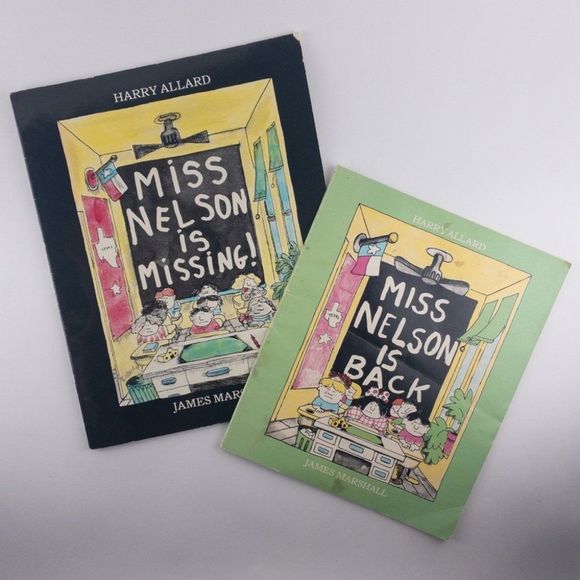2/$25 - Two Vintage Miss Neslon Children's Book - Picture 1 of 16